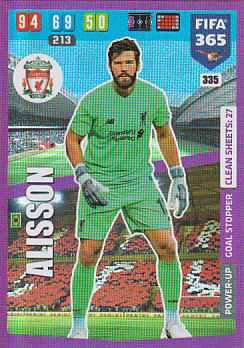 Alisson Liverpool 2020 FIFA 365 Goal Stopper #335